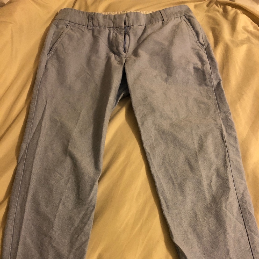 J Crew Women’s Cropped Cotton Pants A1201